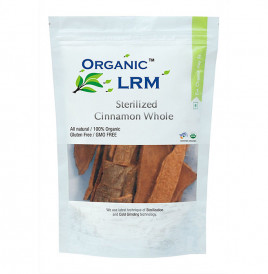 Organic LRM Sterilized Cinnamon Whole   Pack  100 grams